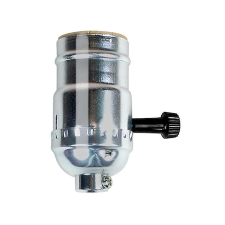 Jandorf Jandorf Metal Medium Base Turn Knob Socket 1 pk 60403